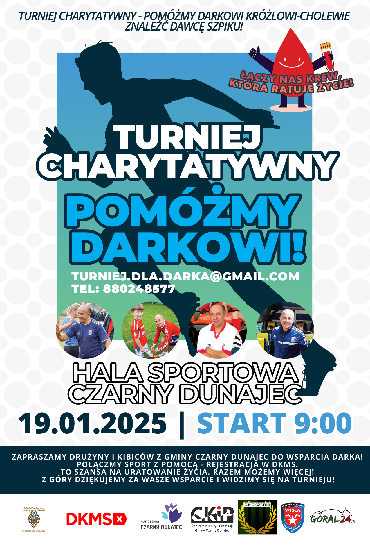 Turniej Charytatywny – Pomóżmy Darkowi!